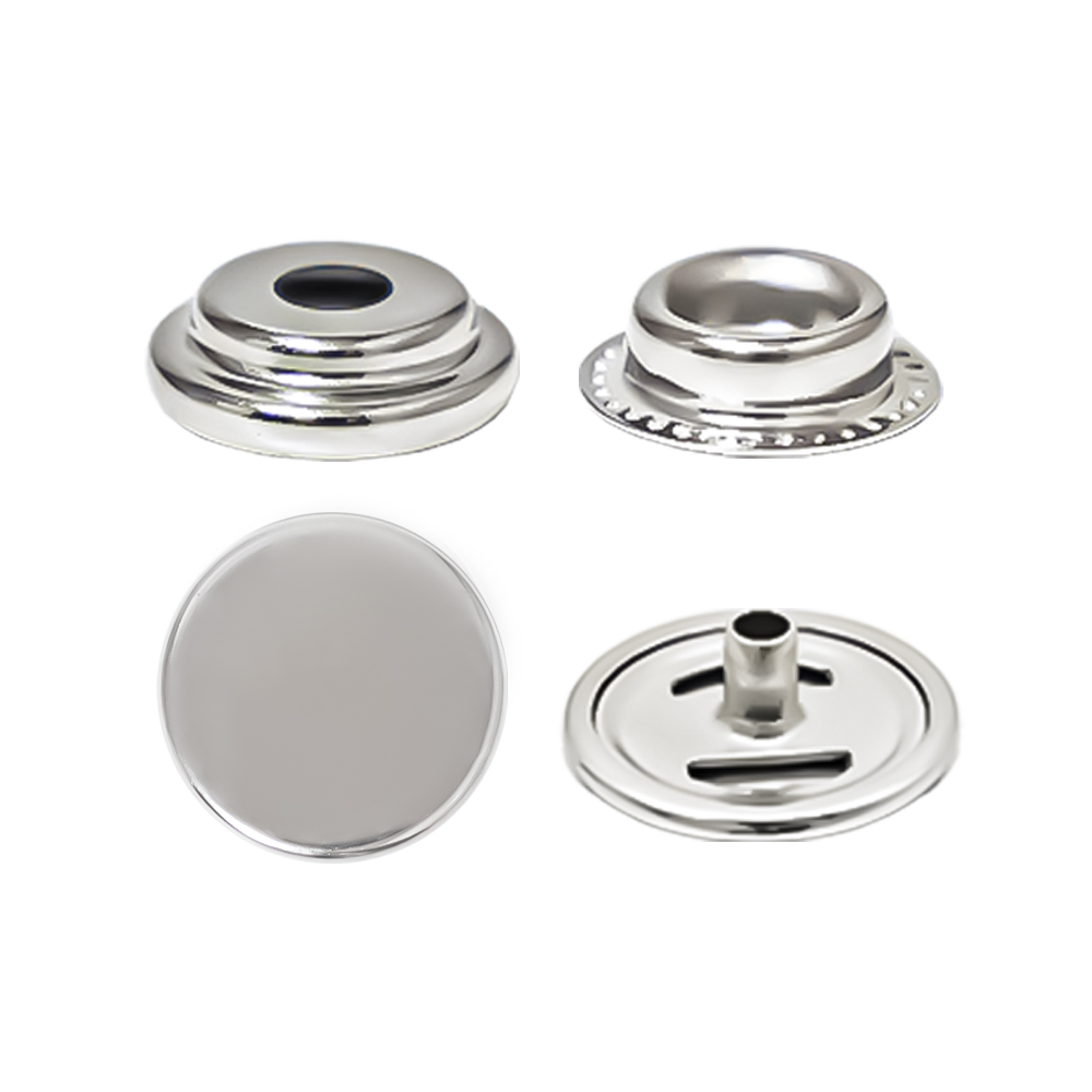 VT2-Druckknopf mit farbiger Nylonkappe — Druckknöpfe im Großhandel, Hersteller Ata Buttons Türkei