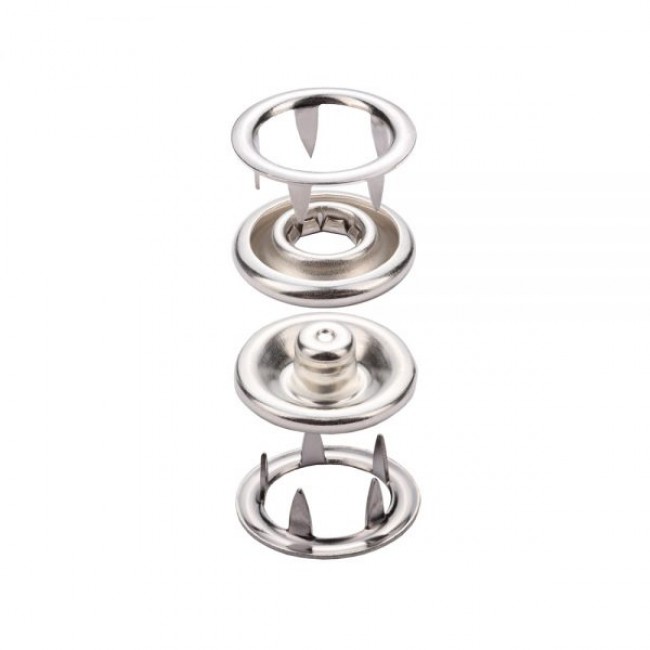 Prong-Druckknopf mit langem Schaft — Druckknöpfe, Detailansicht, Ata Buttons Türkei