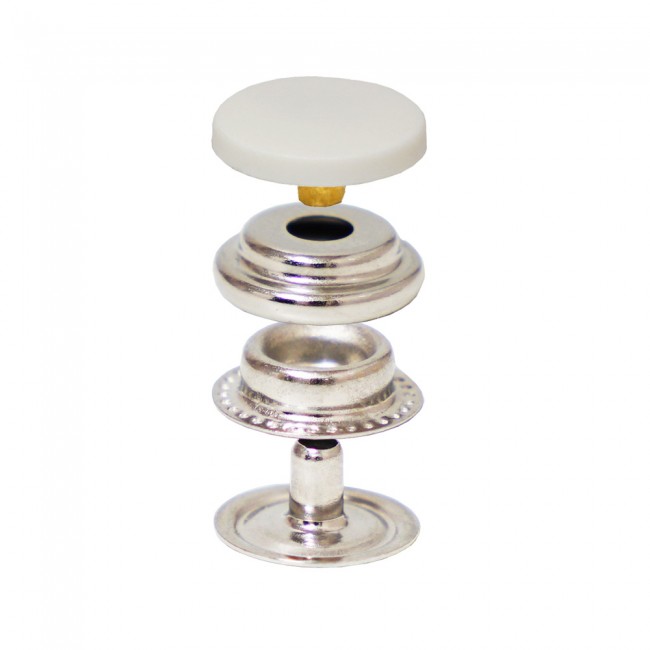 Druckknopf VT2 mit Nylonkappe — Druckknöpfe, Detailansicht, Ata Buttons Türkei